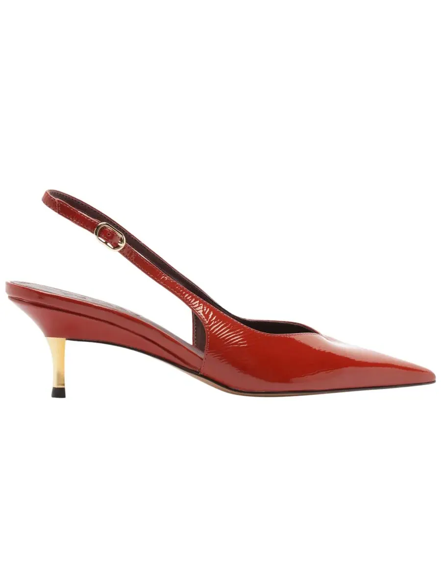 Туфли-лодочки Rosie Mid Stiletto Slingback Pumps Arezzo — изображение 2 из 5, красный