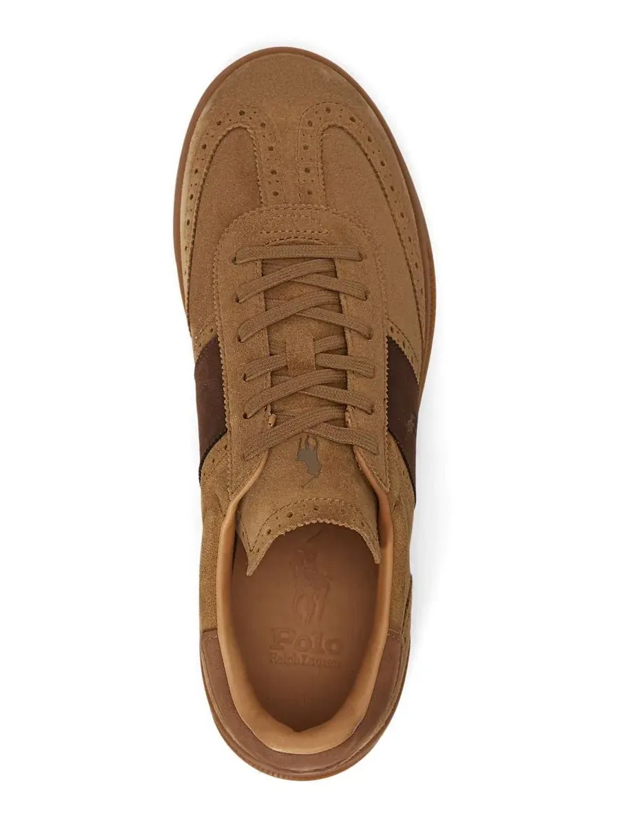 Кроссовки Heritage Aera Polo Ralph Lauren — изображение 3 из 3, бежевый коричневый