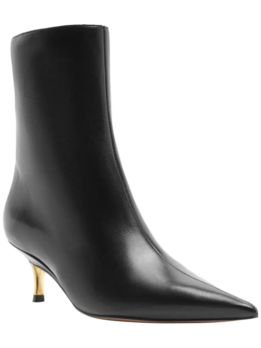 Ботильоны на низком каблуке-стилетто Dani Low Stiletto Arezzo — изображение 1 из 5, черный