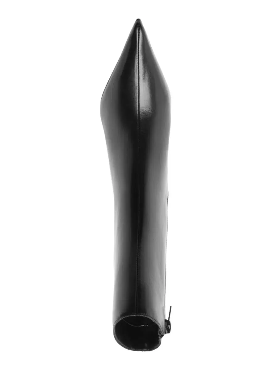 Ботильоны на низком каблуке-стилетто Dani Low Stiletto Arezzo — изображение 4 из 5, черный