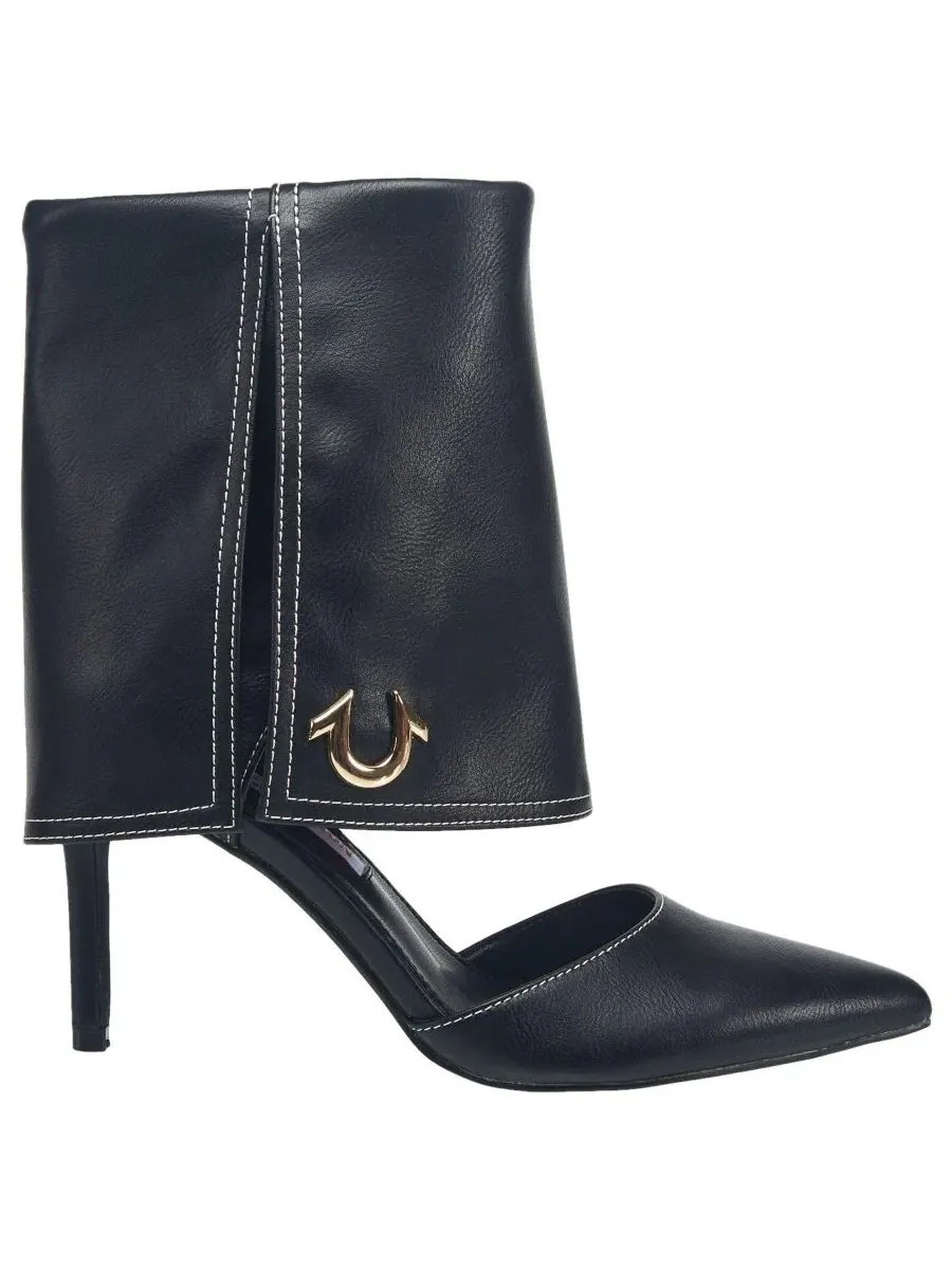 Туфли-лодочки Foldover Cuff Heel True Religion — изображение 2 из 6, черный