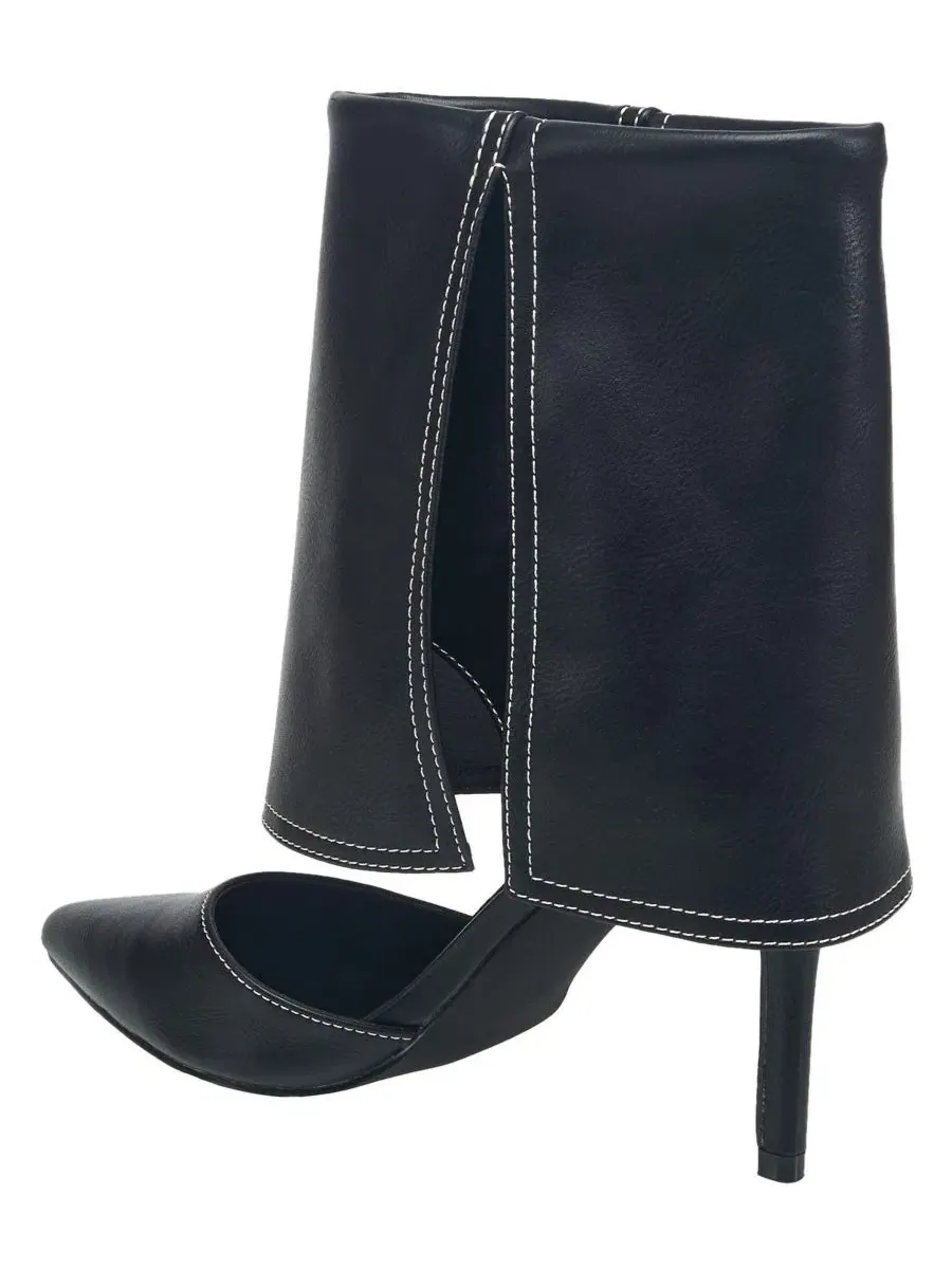 Туфли-лодочки Foldover Cuff Heel True Religion — изображение 3 из 6, черный