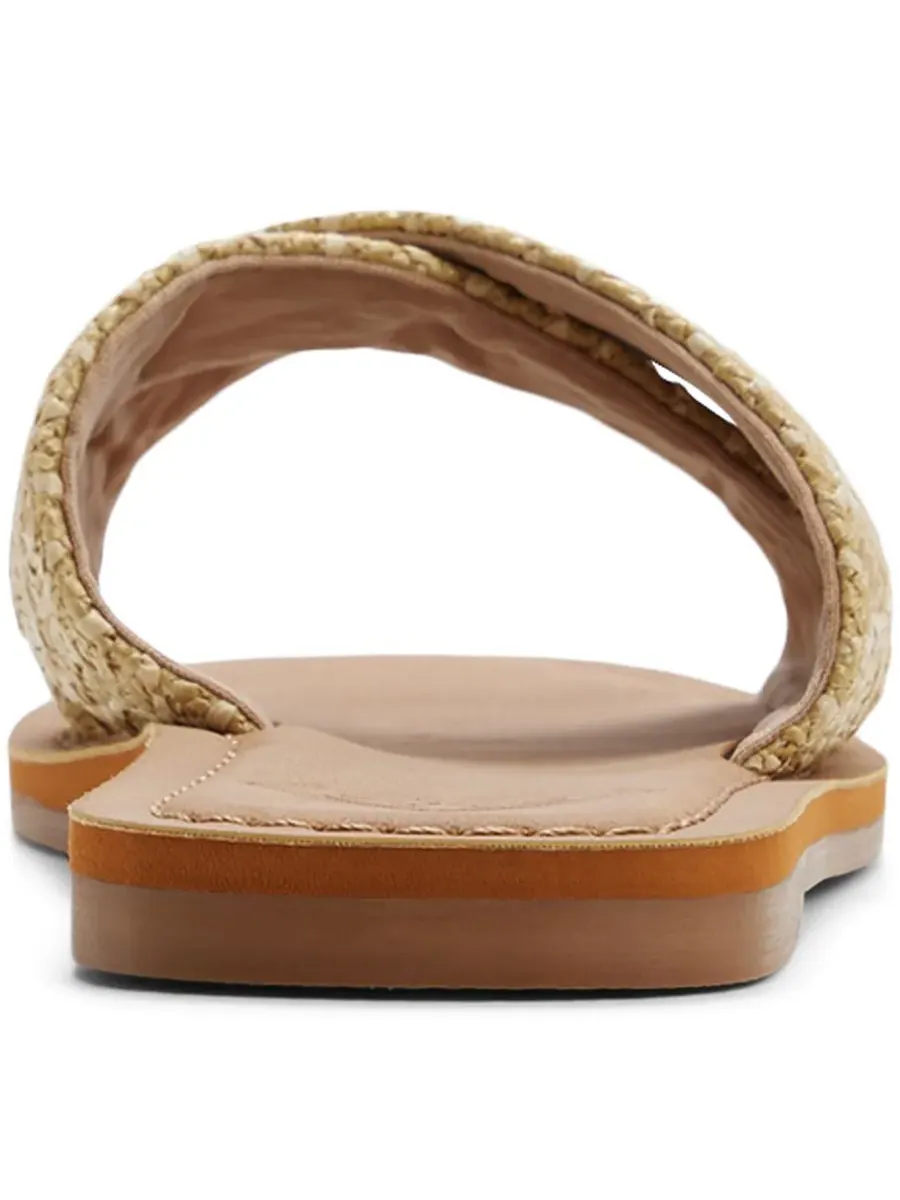 Женские сандалии-слипоны Andreya из рафии Roxy, Open Natural — изображение 3 из 6