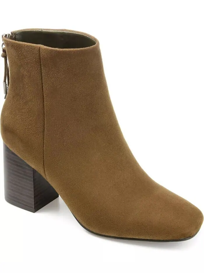 Женские ботильоны Audrina Stacked Heel Dress Booties Journee Collection