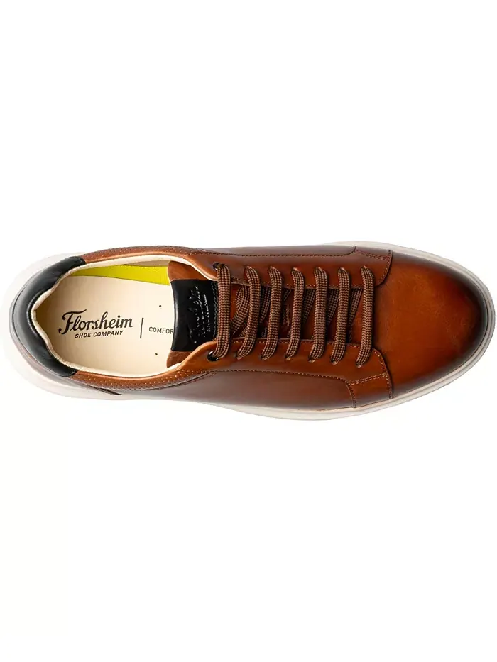 Мужские кроссовки Social Lace to Toe Florsheim — изображение 6 из 10, коньячный мульти