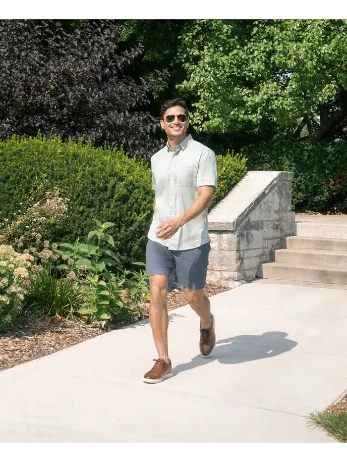 Мужские кроссовки Social с кружевом до носка Florsheim — изображение 10 из 10, темно-синий