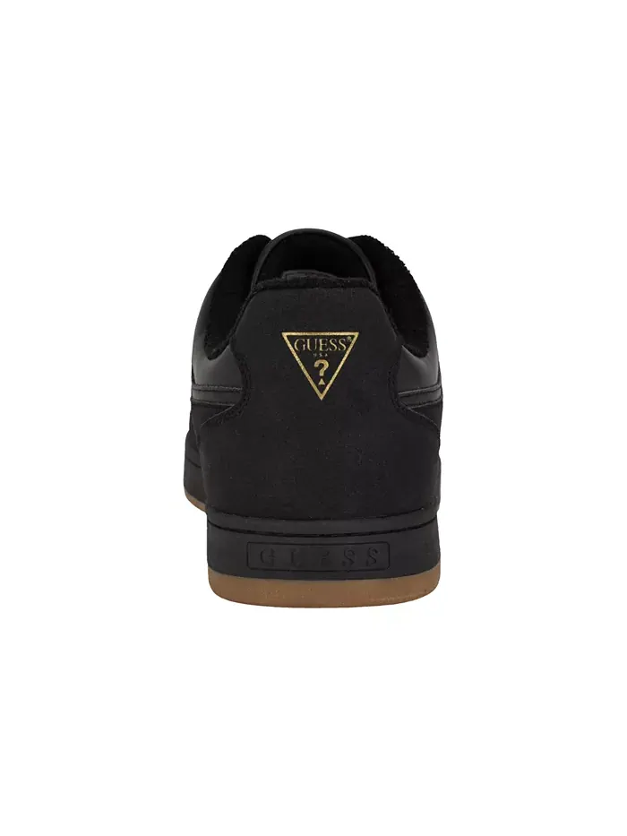Мужские модные кроссовки Teylar Low Top на шнуровке GUESS — изображение 3 из 5, черный мульти
