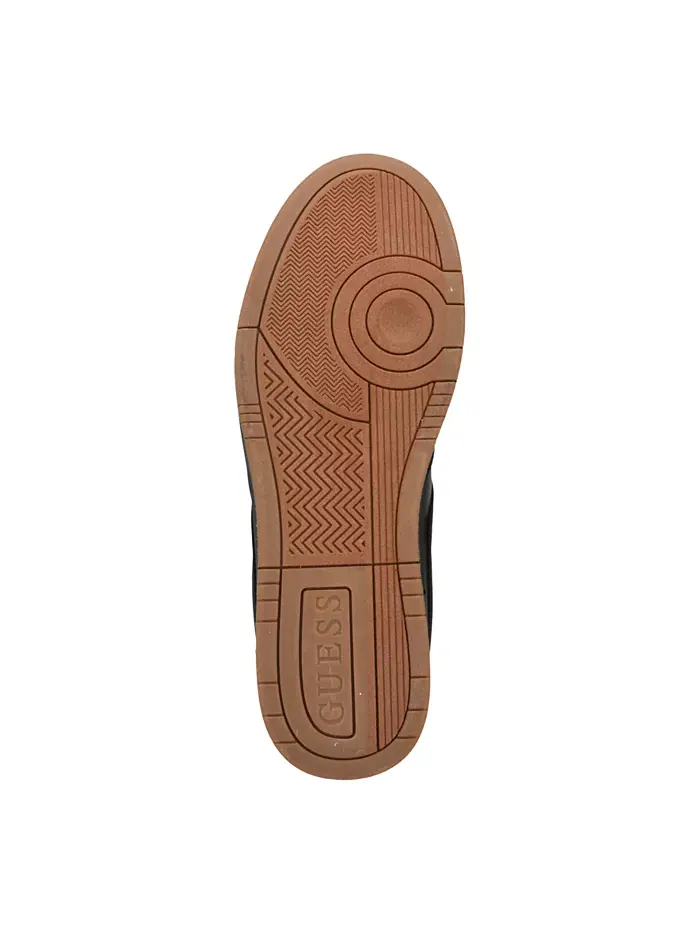 Мужские модные кроссовки Teylar Low Top на шнуровке GUESS — изображение 5 из 5, черный мульти