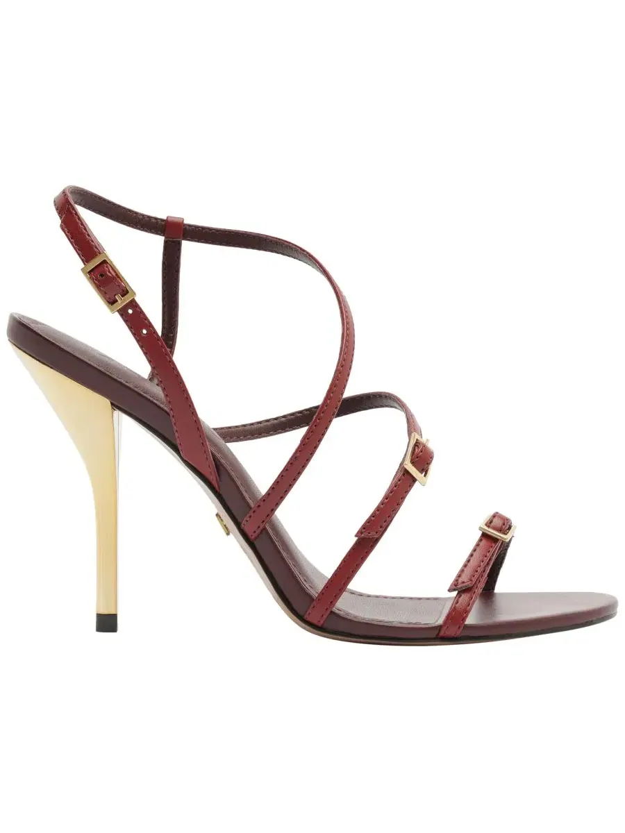 Босоножки на высоком каблуке Lilian High Stiletto Dress Sandals Arezzo — изображение 2 из 5, красный