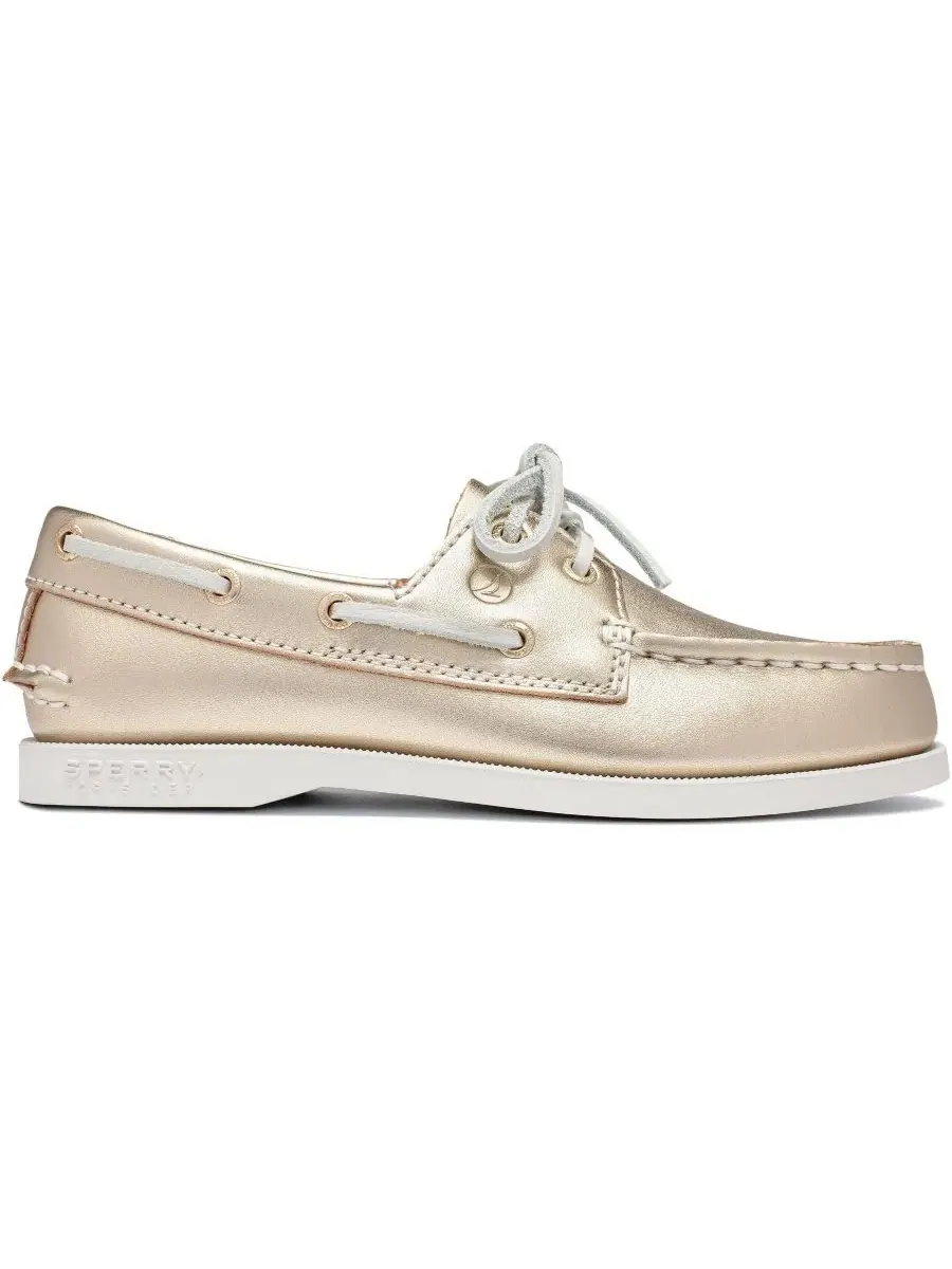 Классические ботинки Sperry Authentic Original Boat Shoe — изображение 4 из 5, металлик золотистый