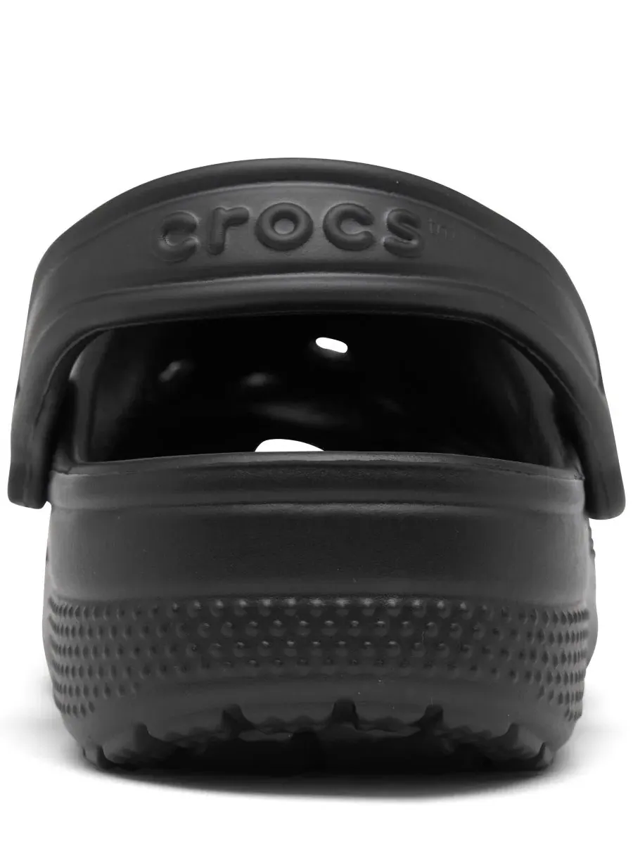 Клоги классические Big Kids Classic Clogs Crocs — изображение 4 из 6, черный