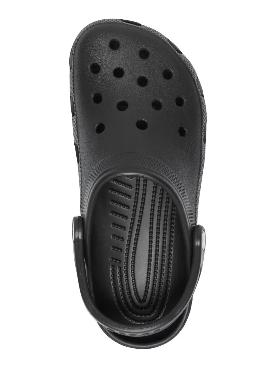 Клоги классические Big Kids Classic Clogs Crocs — изображение 5 из 6, черный