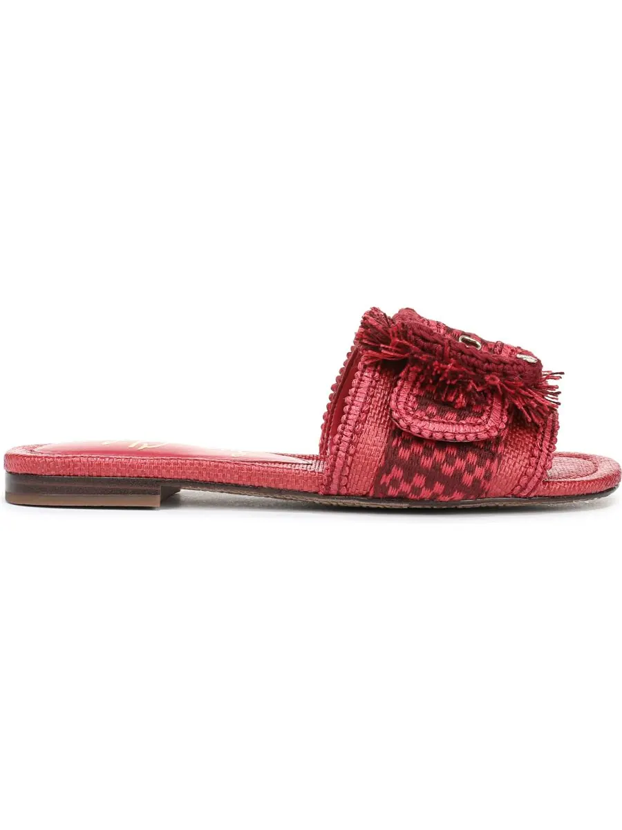 Женские сандалии-шлепанцы Bambi Playa Sam Edelman — изображение 2 из 5, красный