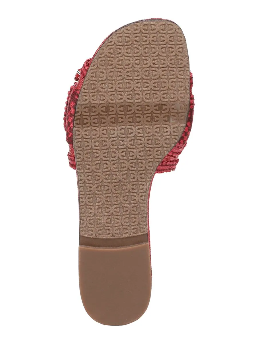 Женские сандалии-шлепанцы Bambi Playa Sam Edelman — изображение 5 из 5, красный
