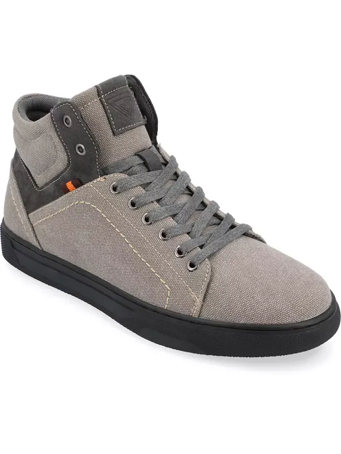 Мужские кроссовки Justin High Top Vance Co. — изображение 1 из 5, светлый серый