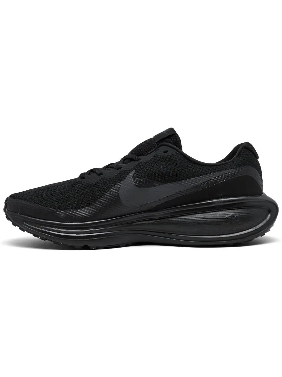 Мужские беговые кроссовки Revolution 8 Wide Width от Finish Line Nike — изображение 2 из 6, черный