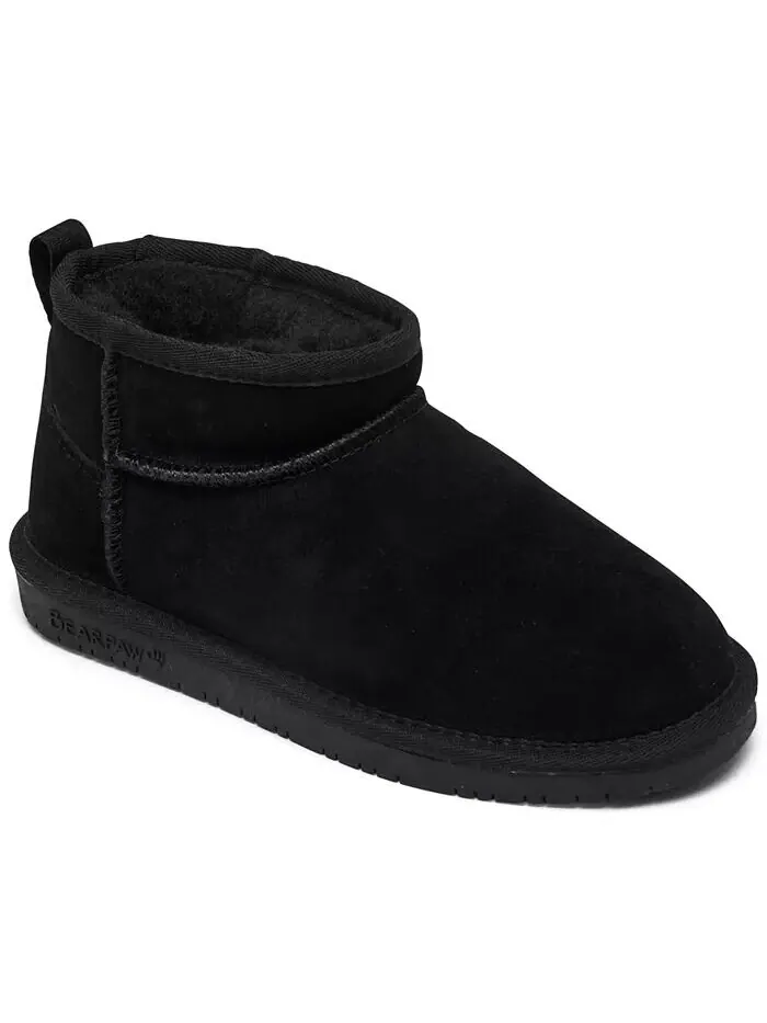 Зимние сапоги Kiara для маленьких девочек от Finish Line BEARPAW — изображение 1 из 6, черный