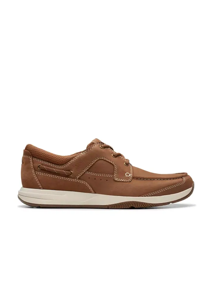 Ботинки мужские Clarks Sailview, с кружевной отделкой — изображение 21 из 21, темно-синий
