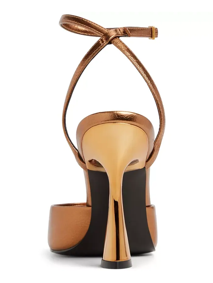 Женские босоножки Valentyna на квадратном каблуке Aldo — изображение 3 из 6, коричневый
