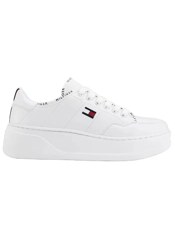 Женские легкие кроссовки Grazie на шнуровке Tommy Hilfiger — изображение 2 из 5, белый