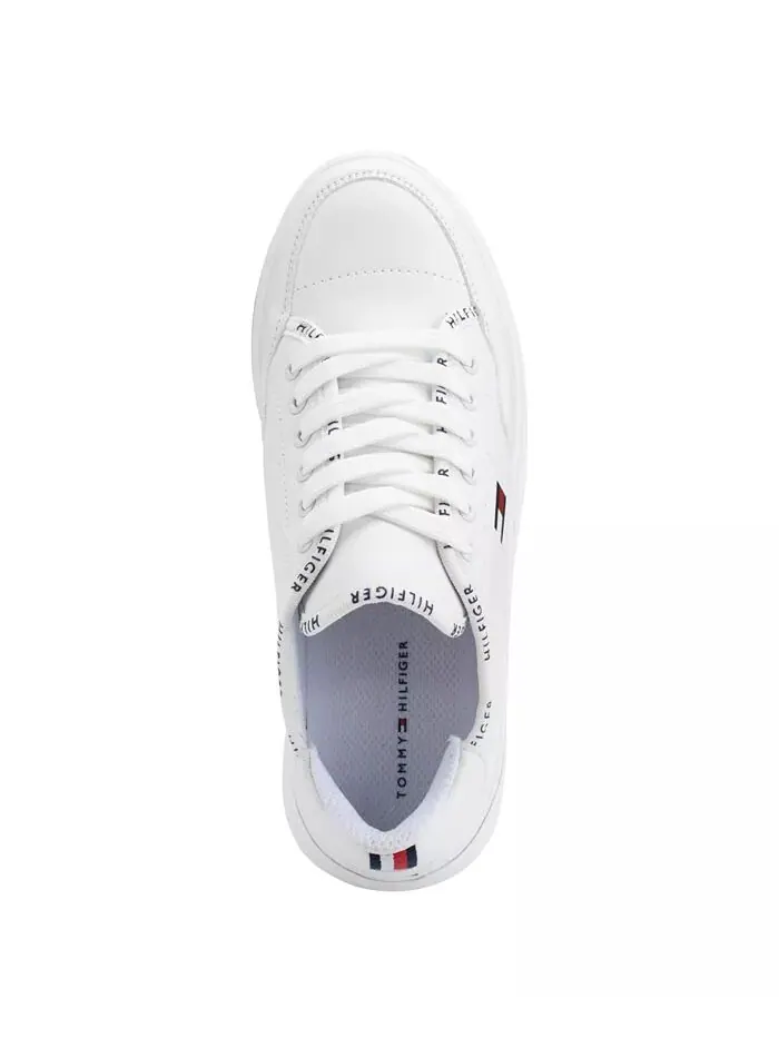 Женские легкие кроссовки Grazie на шнуровке Tommy Hilfiger — изображение 4 из 5, белый