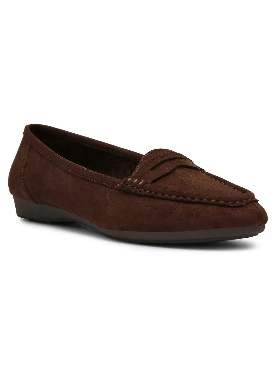 Лоферы Carson Slip-On Anne Klein — изображение 1 из 8, коричневый