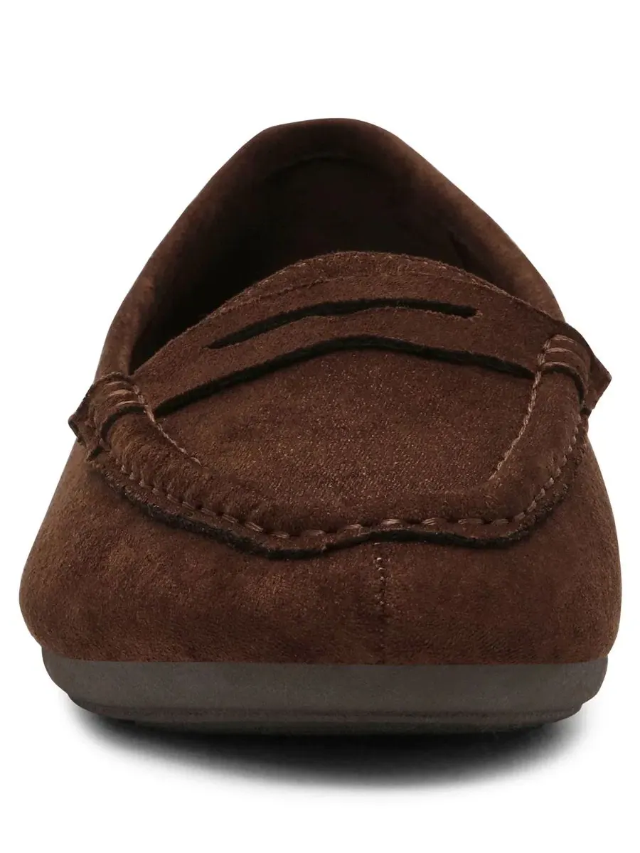 Лоферы Carson Slip-On Anne Klein — изображение 7 из 8, коричневый