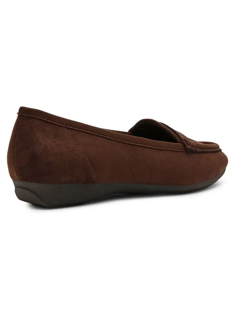 Лоферы Carson Slip-On Anne Klein — изображение 8 из 8, коричневый