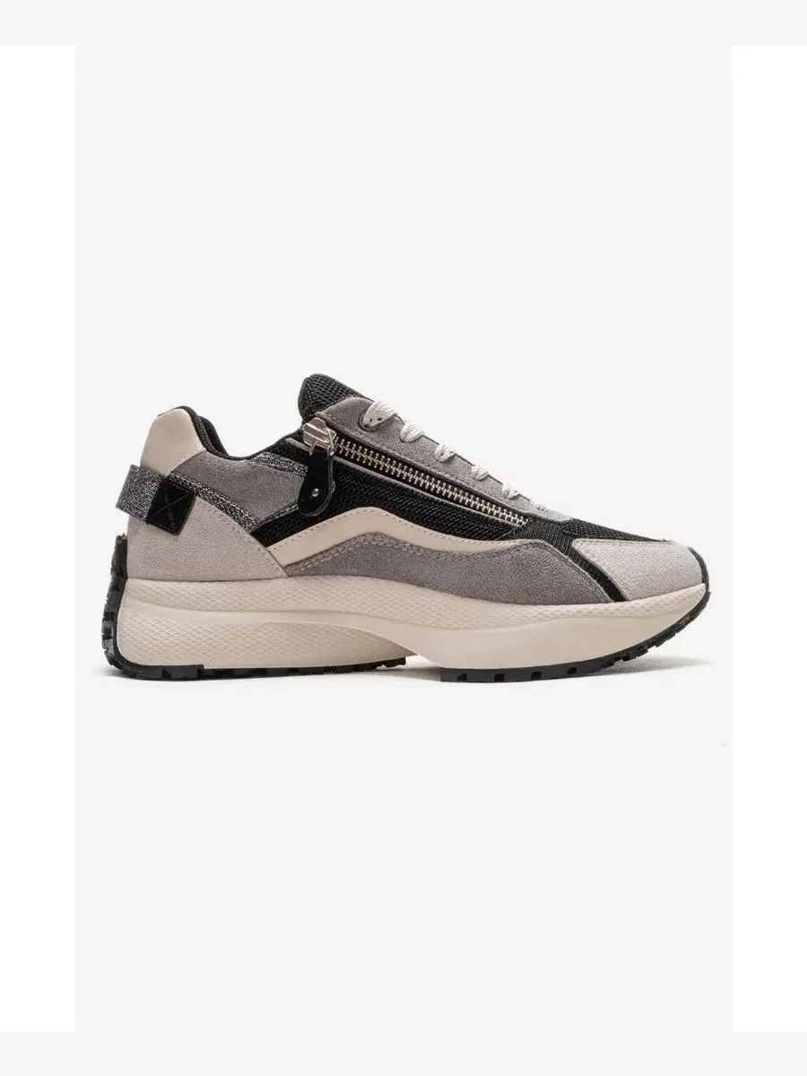 Кроссовки женские с молнией и шнуровкой Rocca Zip Prologue Shoes — изображение 4 из 6, черный