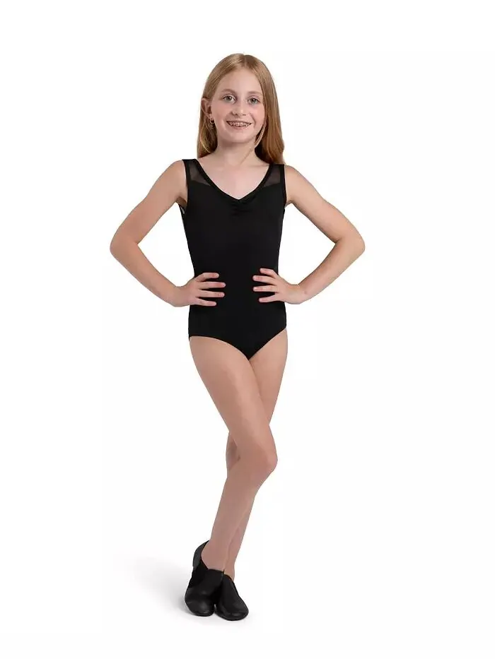 Джазовые туфли-лодочки для девочек E-Series Capezio — изображение 5 из 6, черный