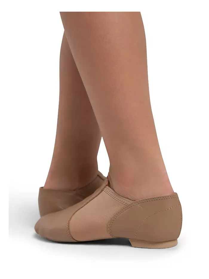 Детские джазовые слипоны E-Series для девочек Capezio — изображение 4 из 5, коричневый