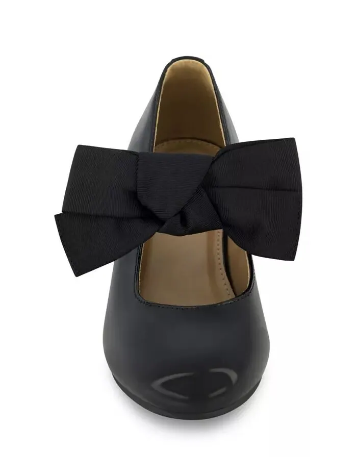 Туфли Bianca на каблуке Teddy для маленьких и больших девочек Sam Edelman — изображение 3 из 7, золото