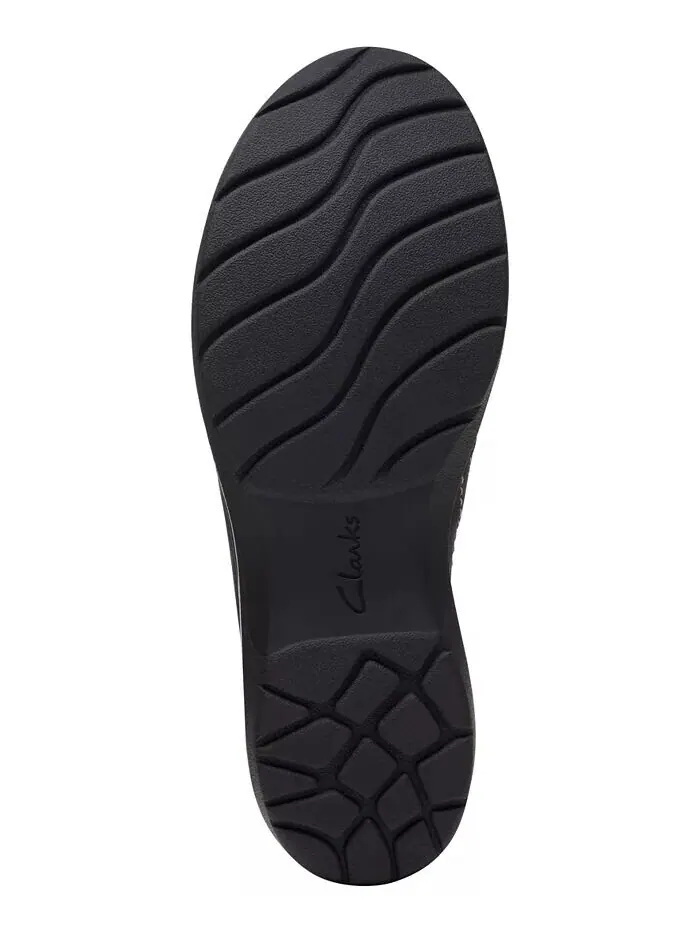 Туфли женские Clarks Carleigh Ray, с закругленным носком и боковой молнией — изображение 5 из 5, темно-синий