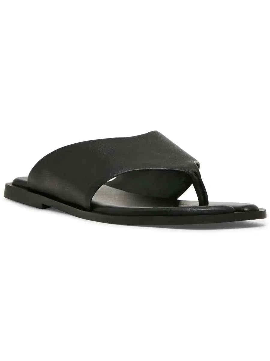 Женские сандалии Illia с раздельным носком и плоским верхом Steve Madden — изображение 1 из 6, черный