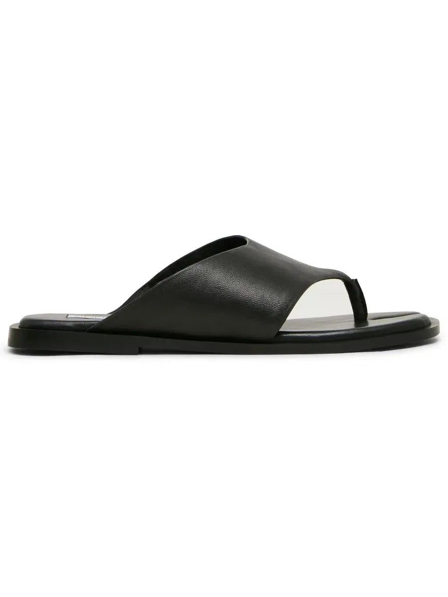 Женские сандалии Illia с раздельным носком и плоским верхом Steve Madden — изображение 2 из 6, черный