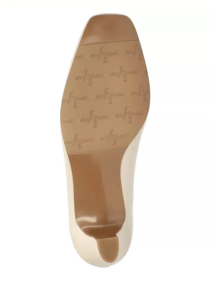 Женские туфли-лодочки Poet Square Toe Easy Street — изображение 5 из 7, кость