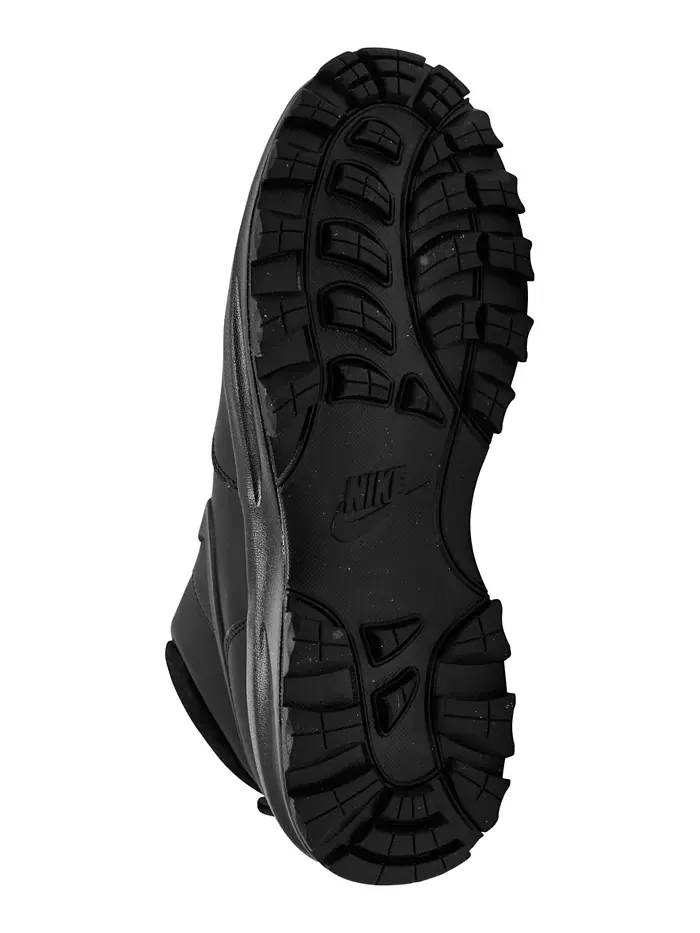 Мужские кожаные ботинки Manoa от Finish Line Nike — изображение 6 из 6, черный