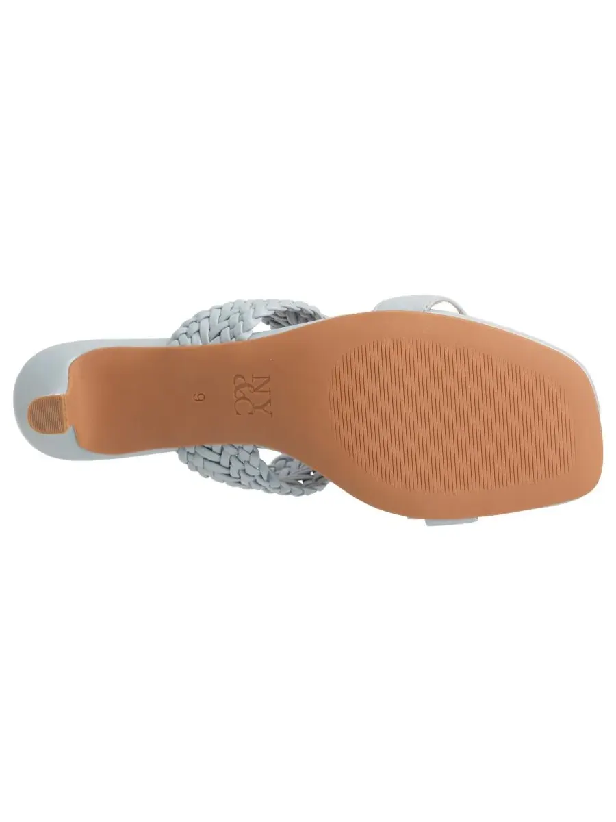 Женские босоножки на каблуке-рюмочке Gretchen Kitten Heels New York & Company — изображение 7 из 7, синий