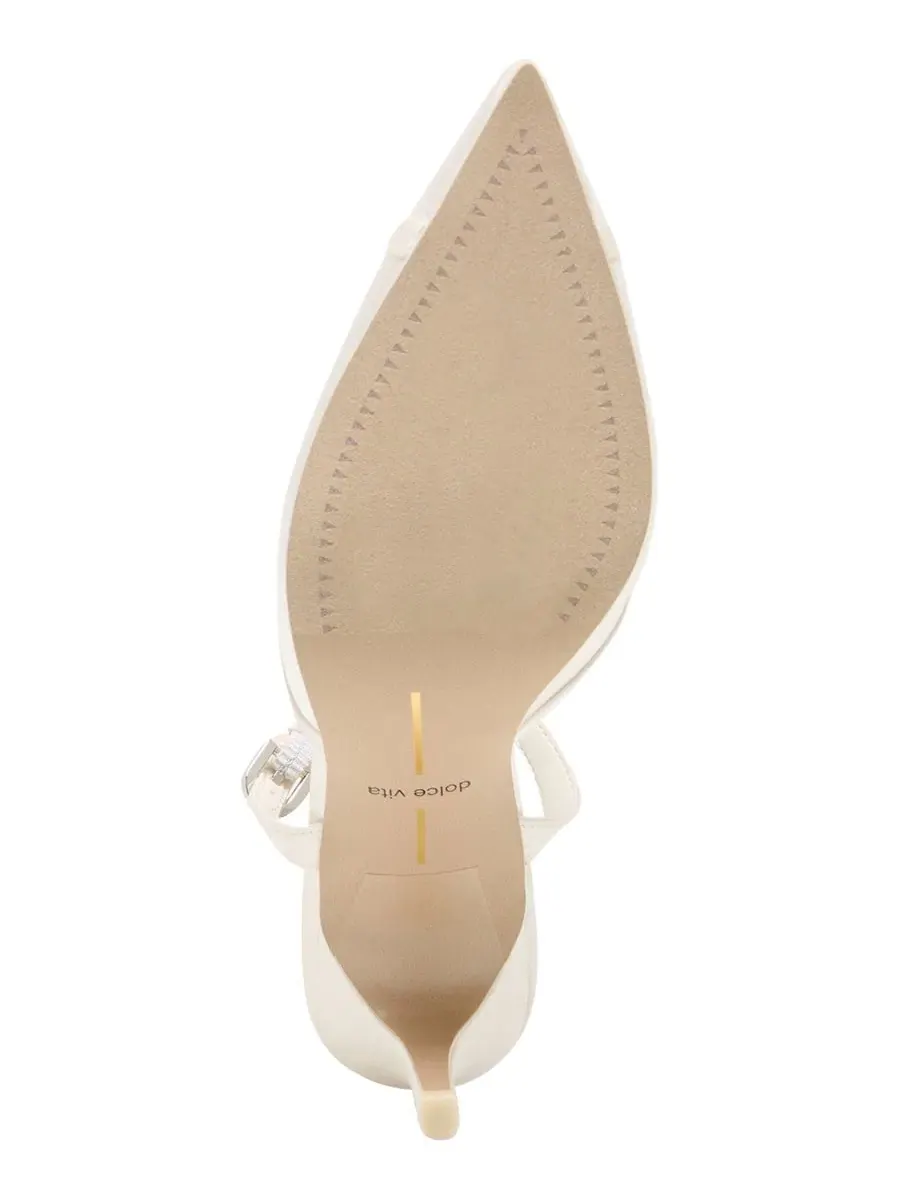 Туфли с острым носком Elaya Pointed Toe Pumps Dolce Vita — изображение 5 из 6, белый