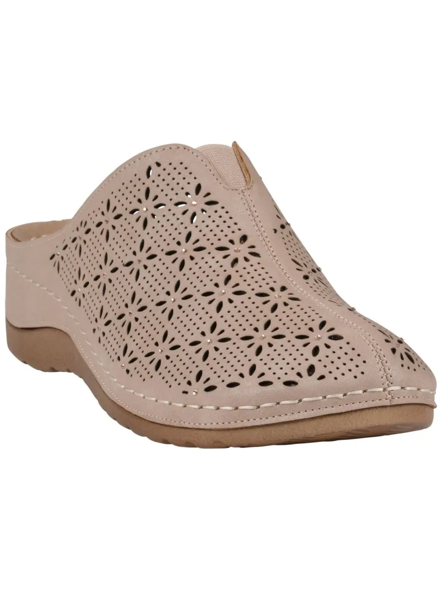 Женские мюли на танкетке Vale GC Shoes — изображение 1 из 5, розовый