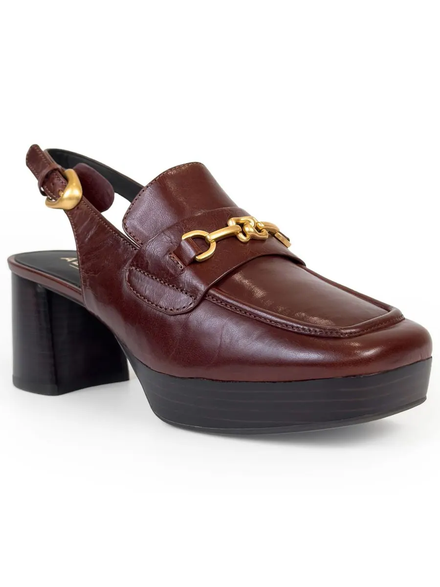 Женские туфли-лодочки Sorin с открытой пяткой Aerosoles, Sequoia kid skin leather — изображение 1 из 6