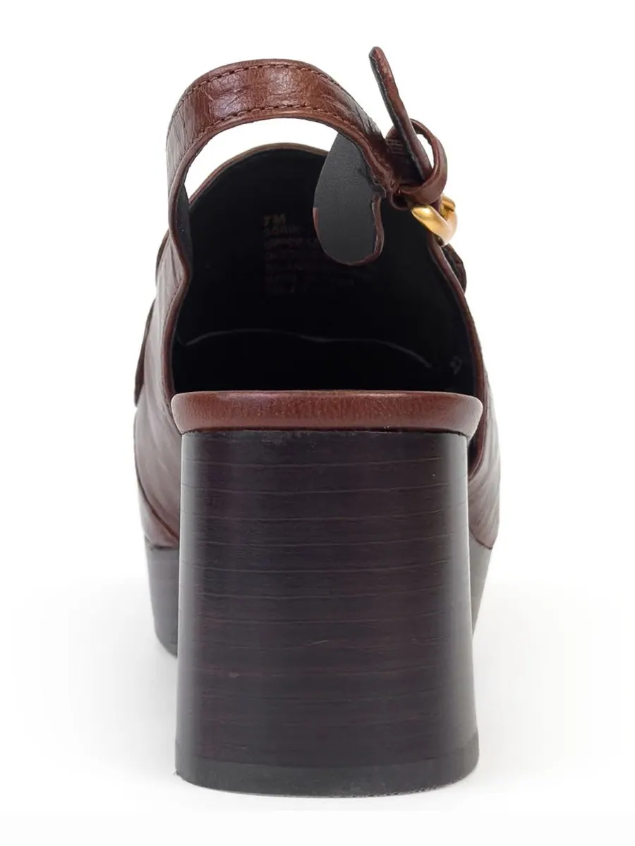 Женские туфли-лодочки Sorin с открытой пяткой Aerosoles, Sequoia kid skin leather — изображение 3 из 6