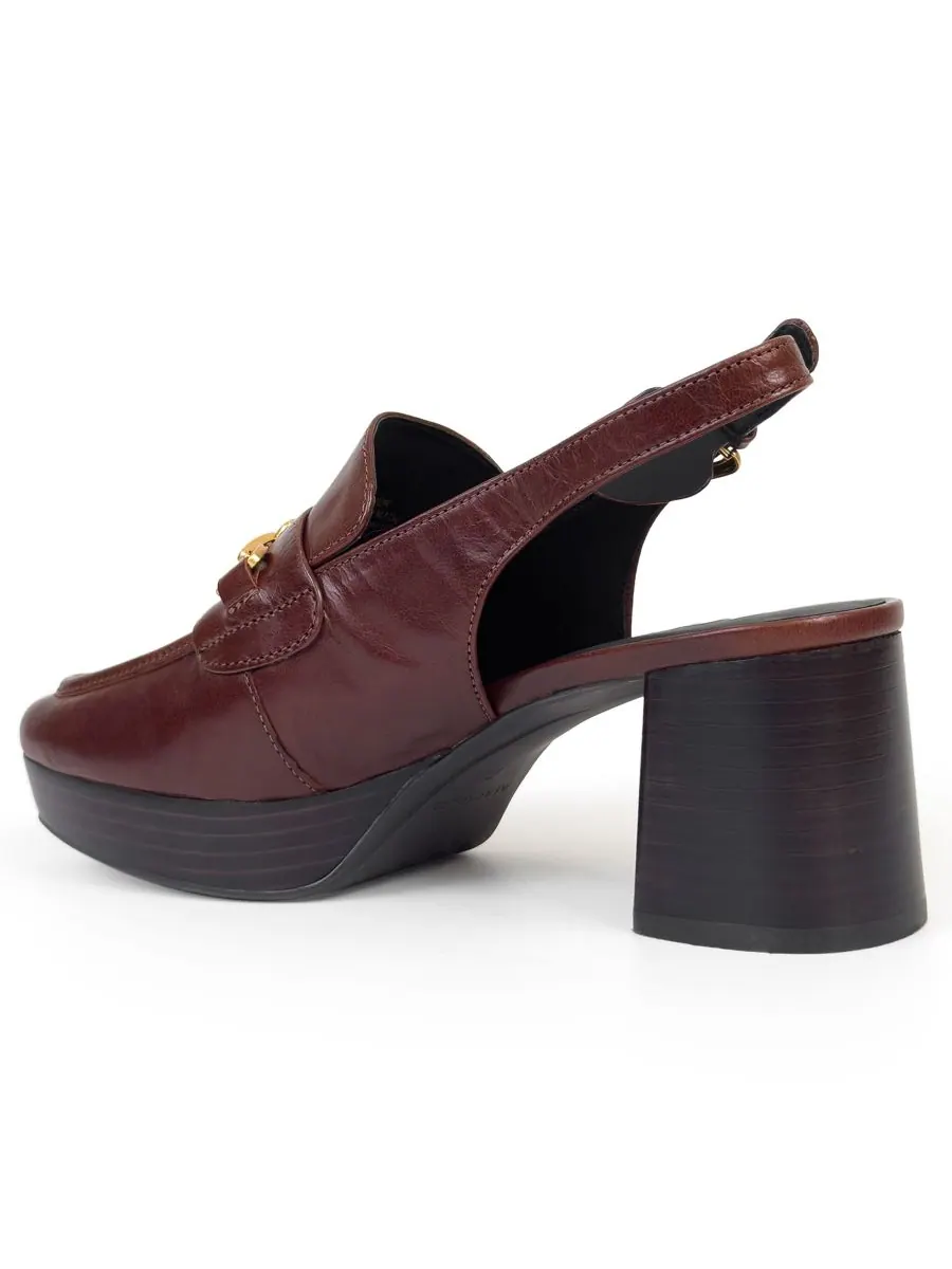 Женские туфли-лодочки Sorin с открытой пяткой Aerosoles, Sequoia kid skin leather — изображение 6 из 6
