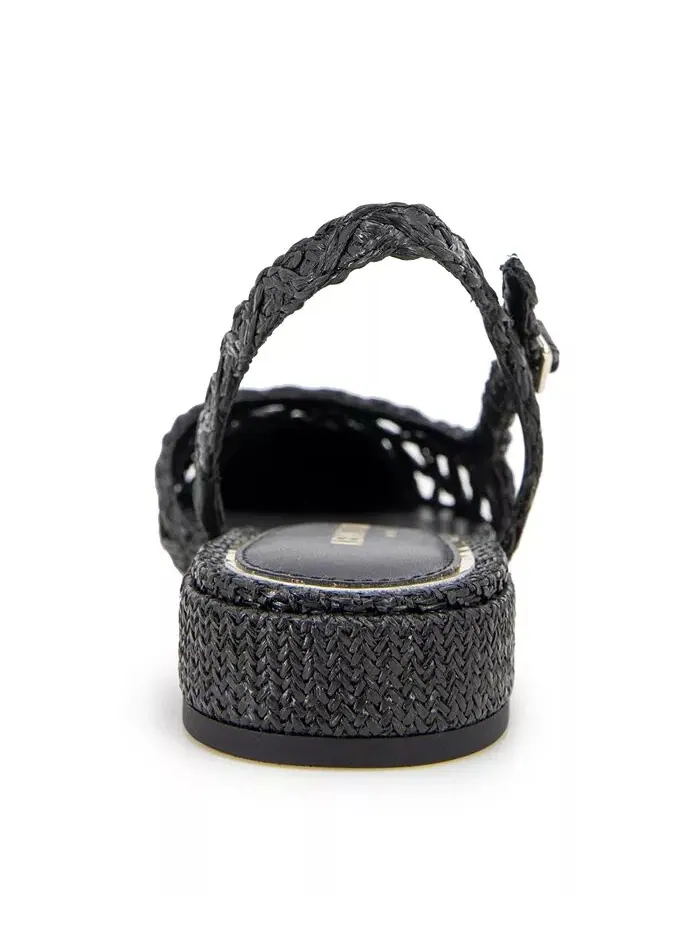 Женские туфли Cayla Crochet Block Heel Slingback Kenneth Cole New York — изображение 3 из 5, черный