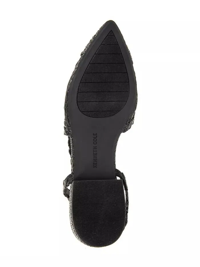 Женские туфли Cayla Crochet Block Heel Slingback Kenneth Cole New York — изображение 5 из 5, черный