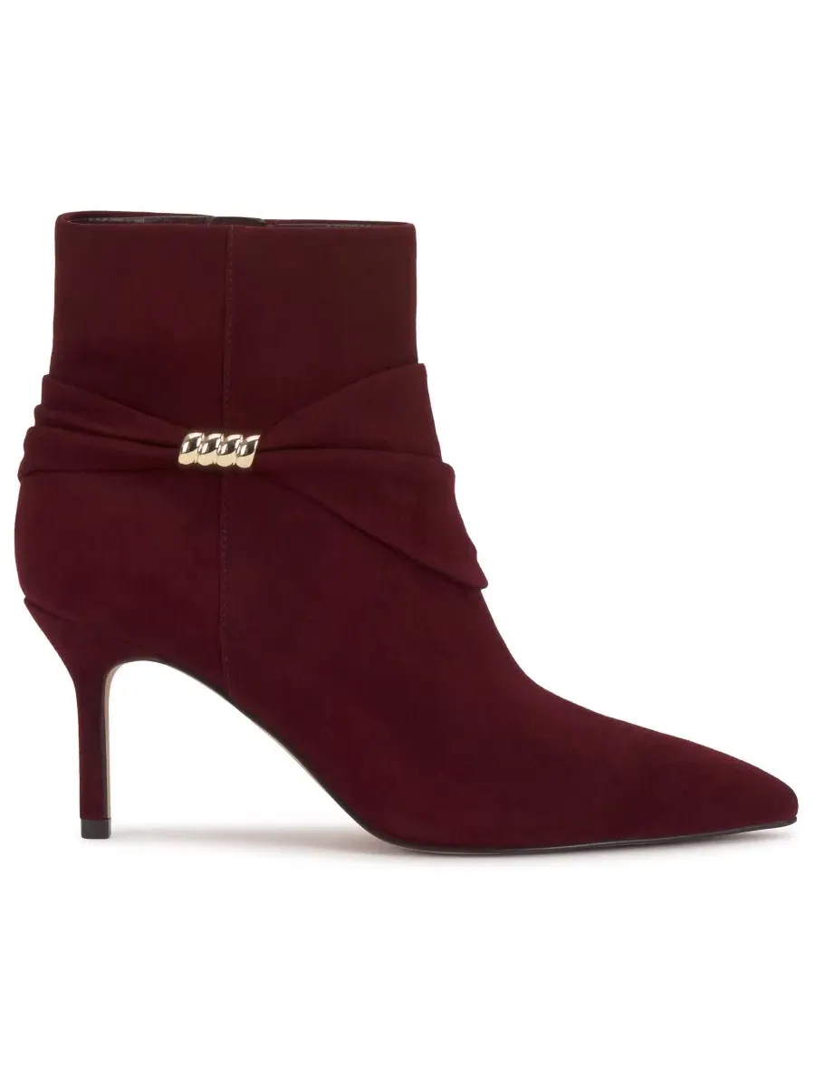 Женские ботильоны на шпильке Murlea Vince Camuto, Pomegranate Suede — изображение 2 из 5