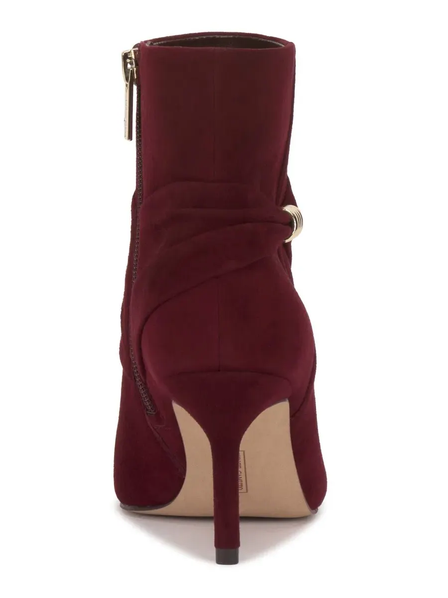 Женские ботильоны на шпильке Murlea Vince Camuto, Pomegranate Suede — изображение 3 из 5