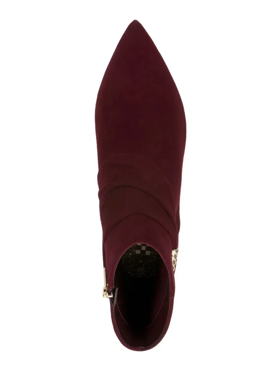 Женские ботильоны на шпильке Murlea Vince Camuto, Pomegranate Suede — изображение 4 из 5