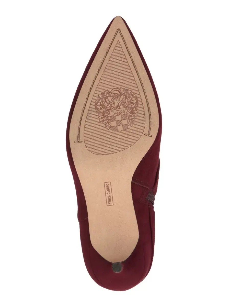 Женские ботильоны на шпильке Murlea Vince Camuto, Pomegranate Suede — изображение 5 из 5