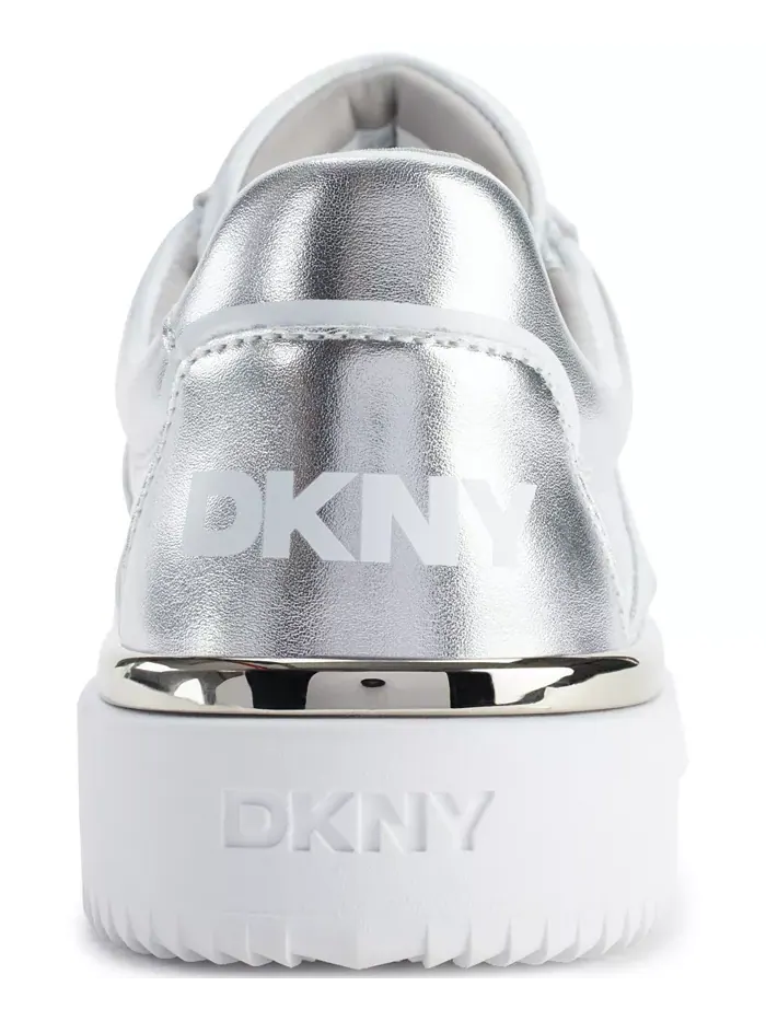 Женские слипоны Baylor DKNY — изображение 3 из 5, серебристый белый